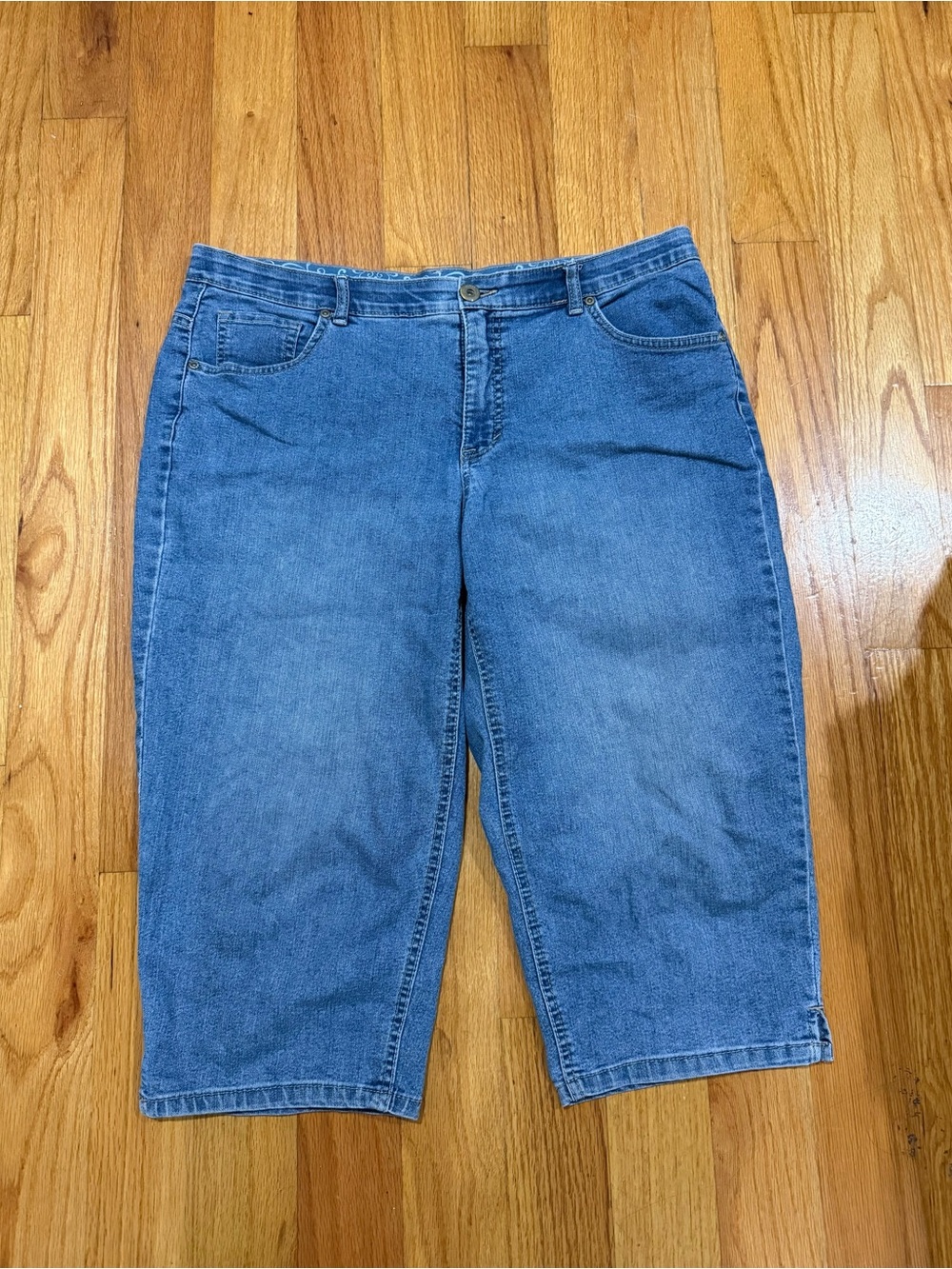 Faded Glory Stretch Denim Capri Jeans